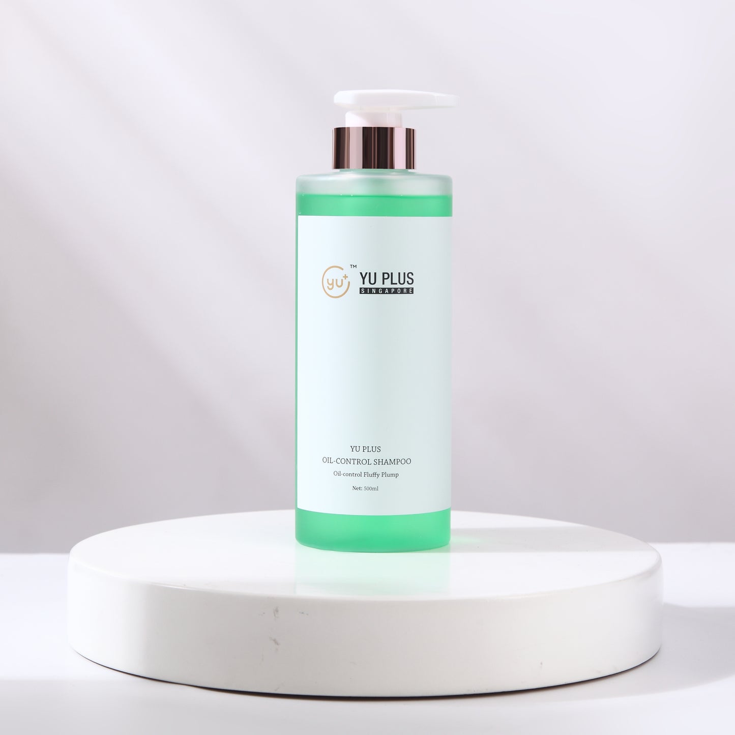 YU PLUS OIL-CONTROL SHAMPOO Oil-control Fluffy Plump 500ML
