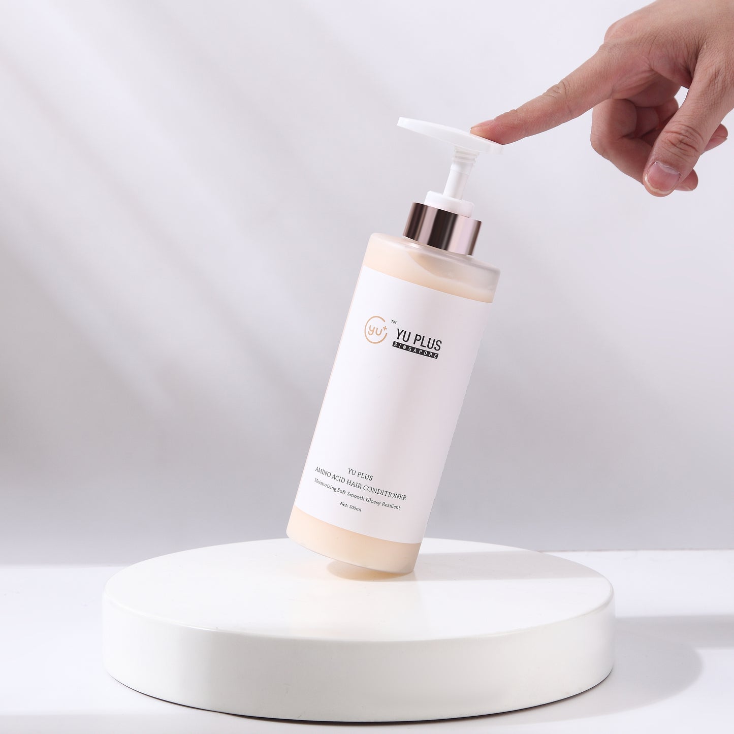 YUPLUS AMINO ACID HAIR CONDITIONER Moisturizing Soft Smooth Glossy Resilient 500ML