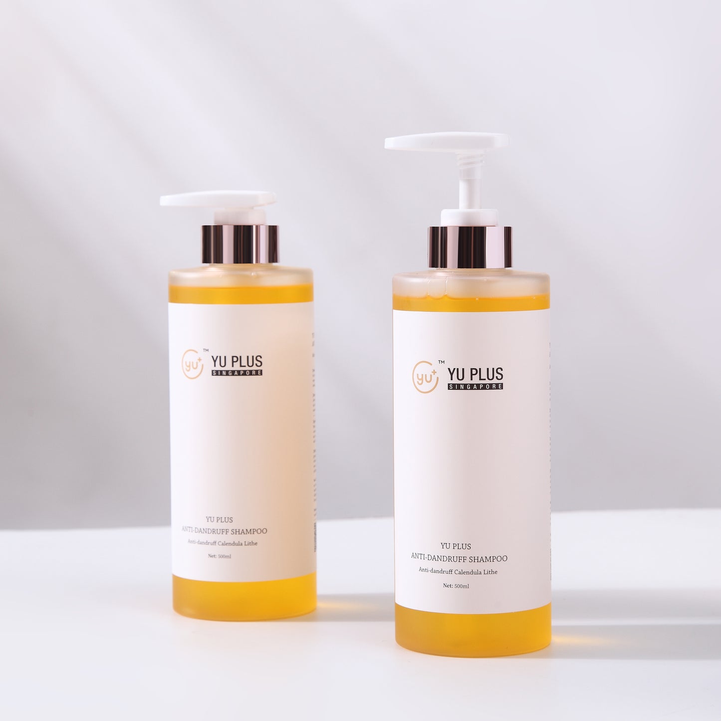 YU PLUS ANTI-DANDRUFF SHAMPOO Anti-dandruff Calendula Lithe 500ML