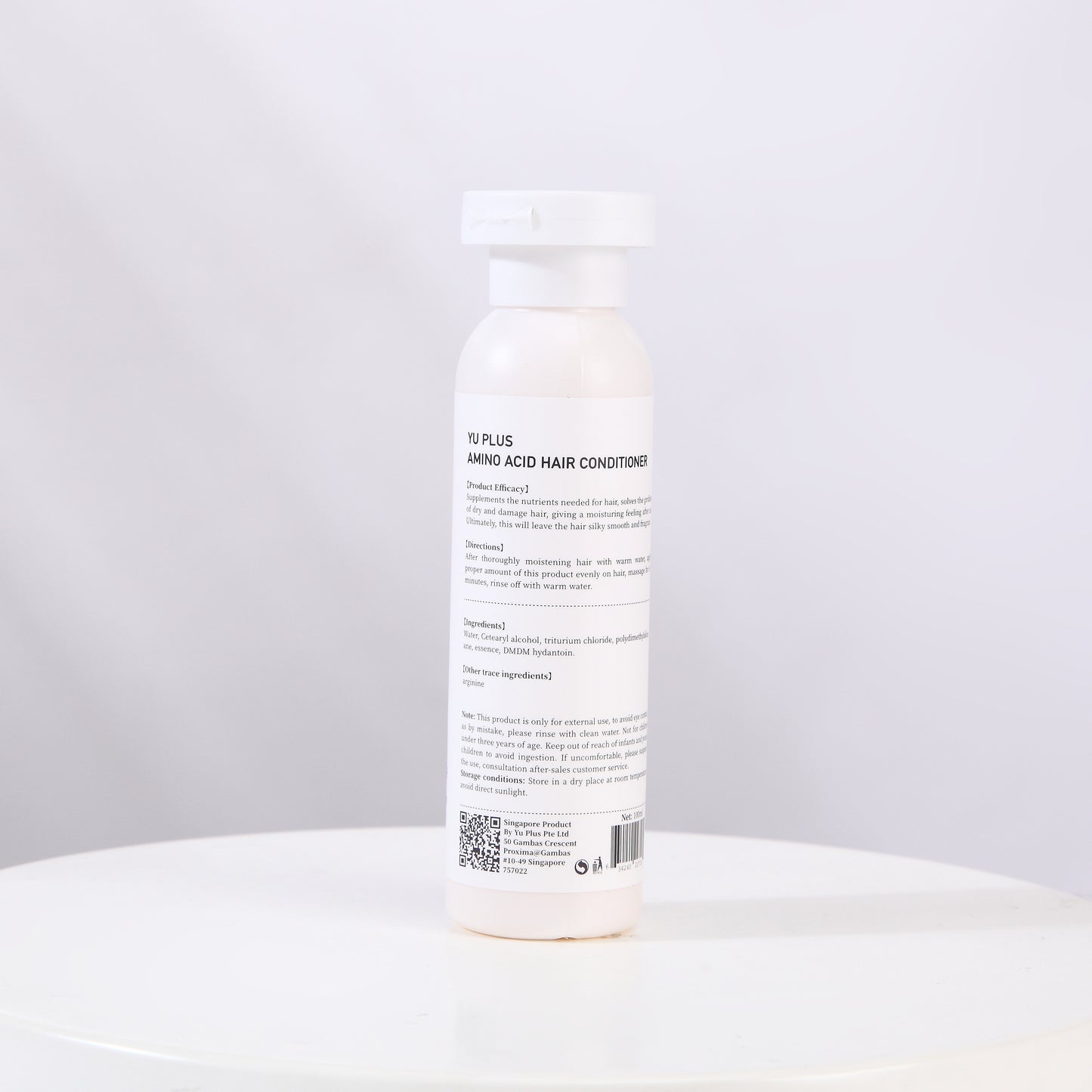 YUPLUS AMINO ACID HAIR CONDITIONER Moisturizing Soft Smooth Glossy Resilient 100ML