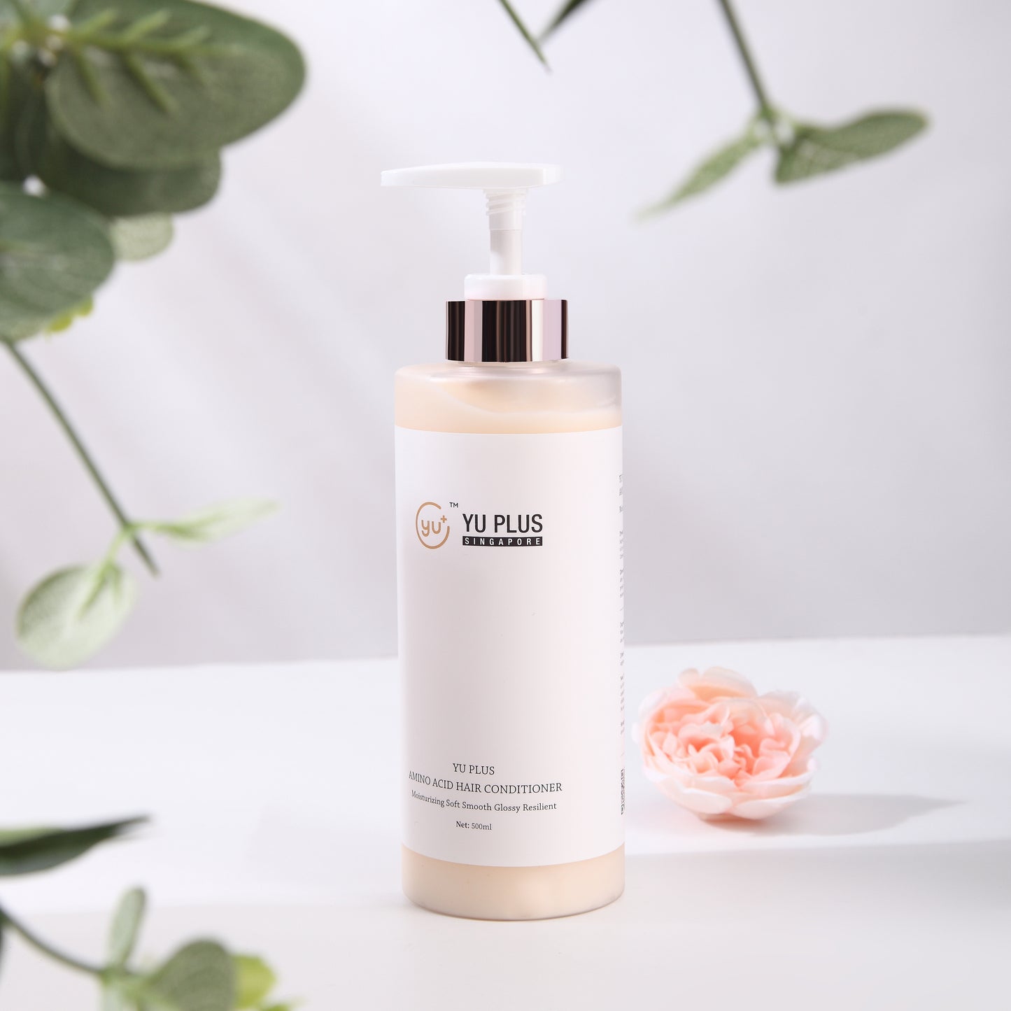 YUPLUS AMINO ACID HAIR CONDITIONER Moisturizing Soft Smooth Glossy Resilient 500ML